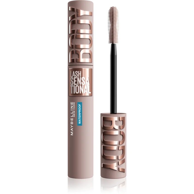 MAYBELLINE NEW YORK Lash Sensational Body Waterproof спирала придаваща обем водоустойчив цвят Black 9.75 мл.