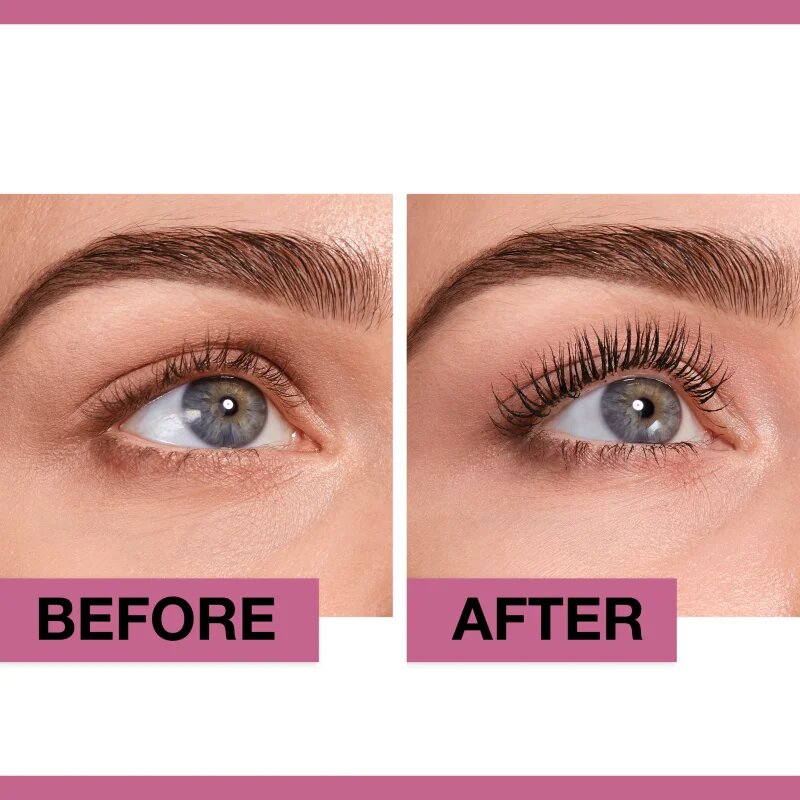 MAYBELLINE NEW YORK Lash Sensational водоустойчива спирала за удължаване извиване на миглите и придаване на обем цвят Black 9.4 мл.