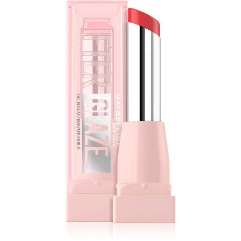 MAYBELLINE NEW YORK Lifter Glaze интензивен хидратиращ балсам за устни със силен гланц цвят 005 Peach Pink 2.8 гр.