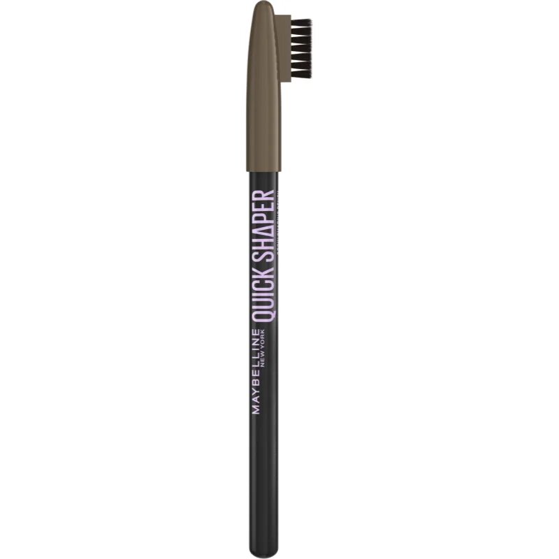 MAYBELLINE NEW YORK Quick Shaper прецизен молив за вежди с четка цвят 04 Medium Brown 1 бр.