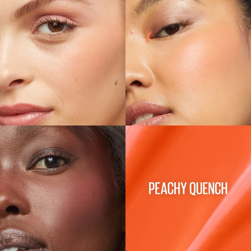 MAYBELLINE NEW YORK Sunkisser Matte течен руж с матиращ ефект цвят 34 Peachy Quench 4.7 мл.