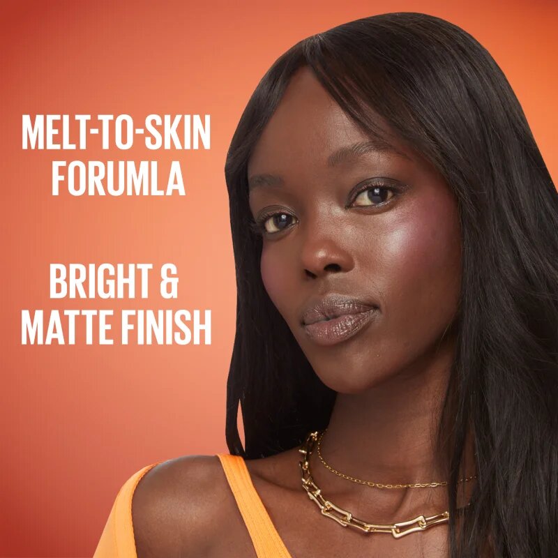 MAYBELLINE NEW YORK Sunkisser Matte течен руж с матиращ ефект цвят 34 Peachy Quench 4.7 мл.