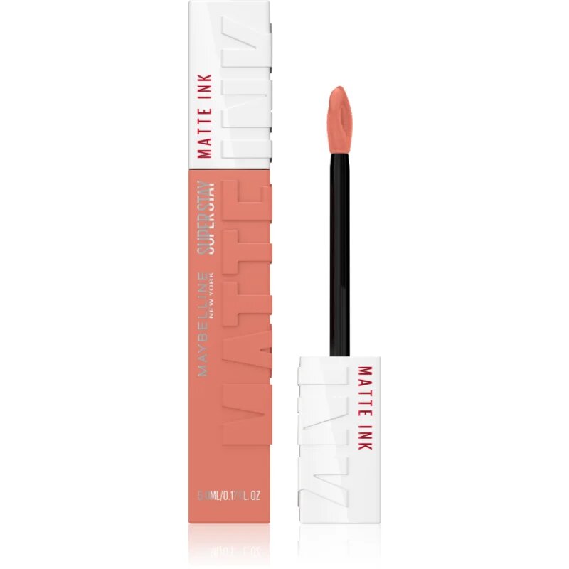 MAYBELLINE NEW YORK SuperStay Matte Ink матиращо течно червило за дълготраен ефект цвят 05 Loyalist 5 мл.