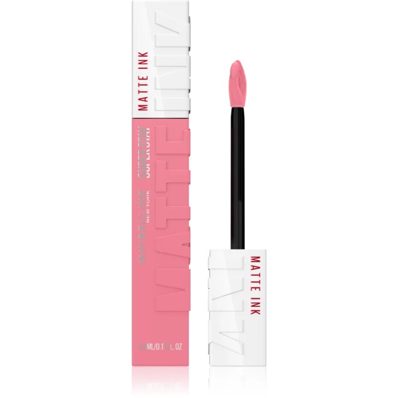 MAYBELLINE NEW YORK SuperStay Matte Ink матиращо течно червило за дълготраен ефект цвят 10 Dreamer 5 мл.