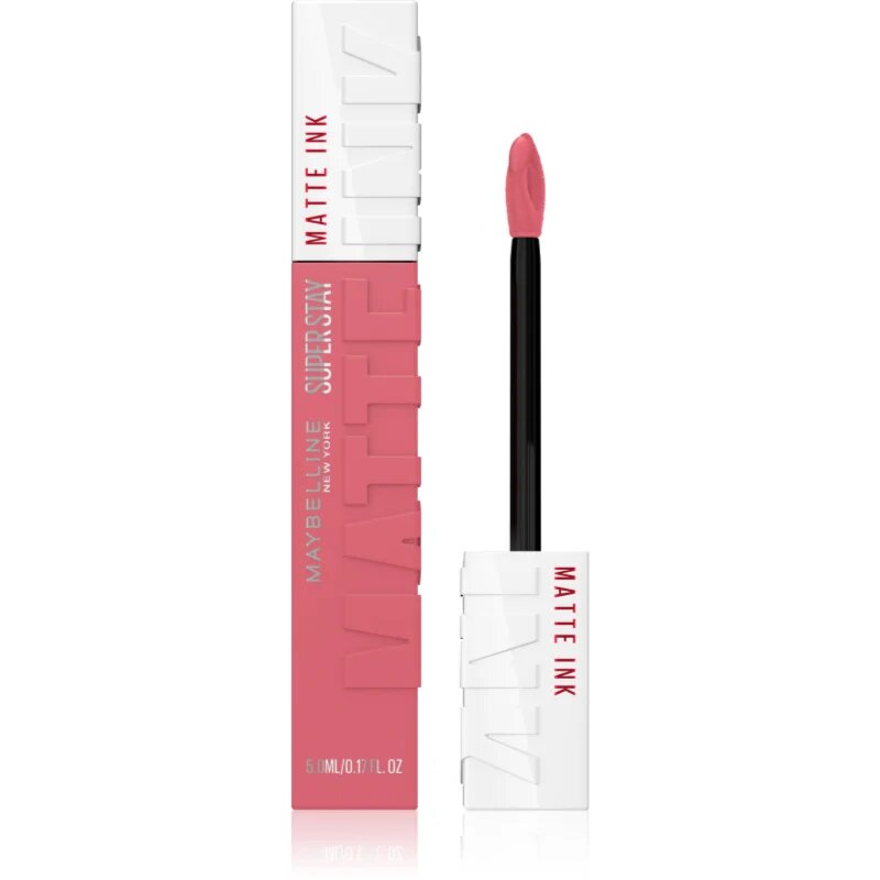 MAYBELLINE NEW YORK SuperStay Matte Ink матиращо течно червило за дълготраен ефект цвят 180 Revolutionary 5 мл.
