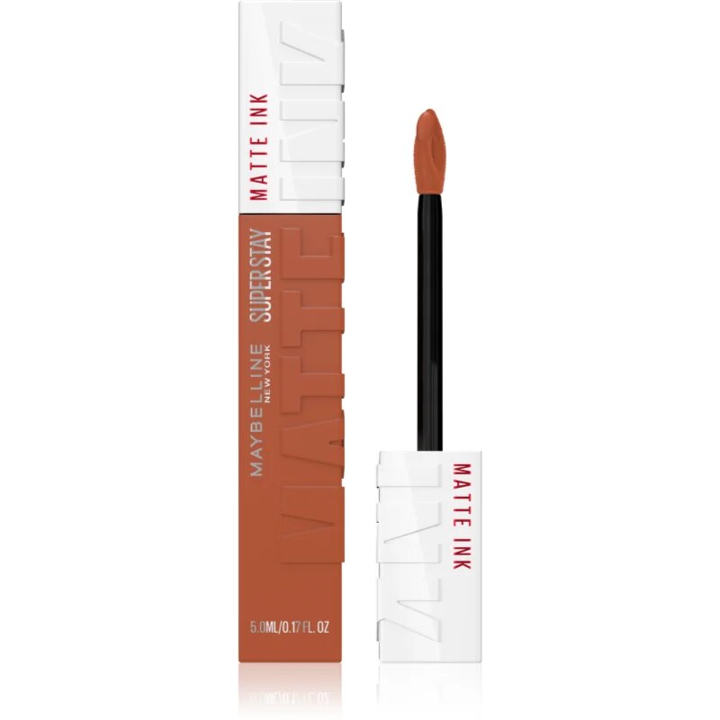 MAYBELLINE NEW YORK SuperStay Matte Ink матиращо течно червило за дълготраен ефект цвят 70 Amazonian 5 мл.