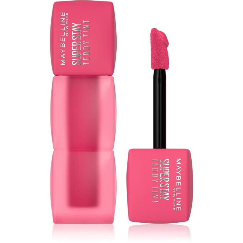 MAYBELLINE NEW YORK SuperStay Teddy Tint дълготрайно червило с матиращ ефект цвят 45 Pinky Promise 5 мл.