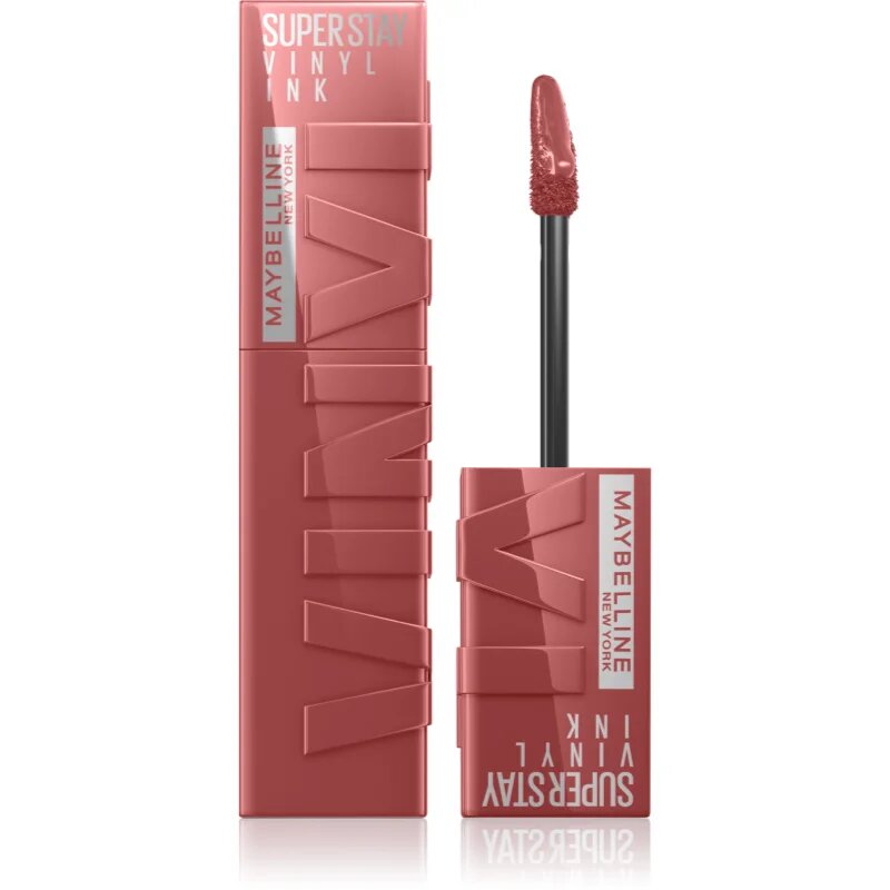 MAYBELLINE NEW YORK SuperStay Vinyl Ink дълготрайно течно червило 35 CHEEKY 4.2 мл.