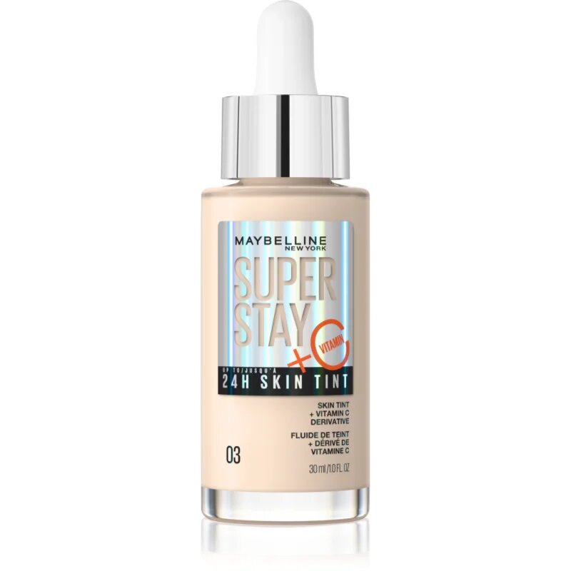MAYBELLINE NEW YORK SuperStay Vitamin C Skin Tint серум да уеднакви цвета на кожата цвят 03 30 мл.