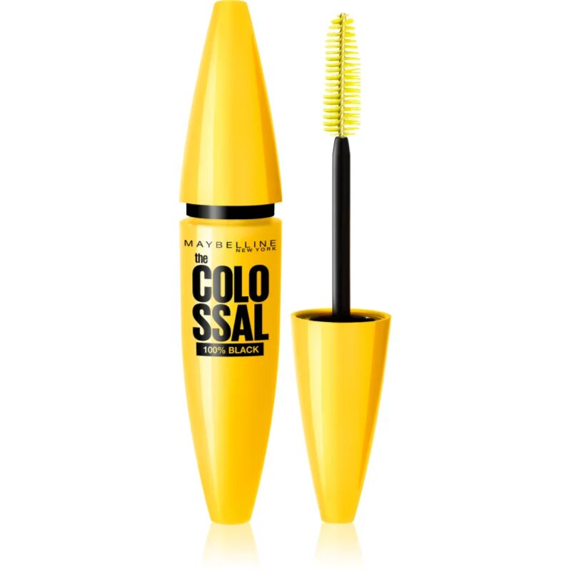 MAYBELLINE NEW YORK The Colossal 100% Black спирала цвят Black 10.7 мл.