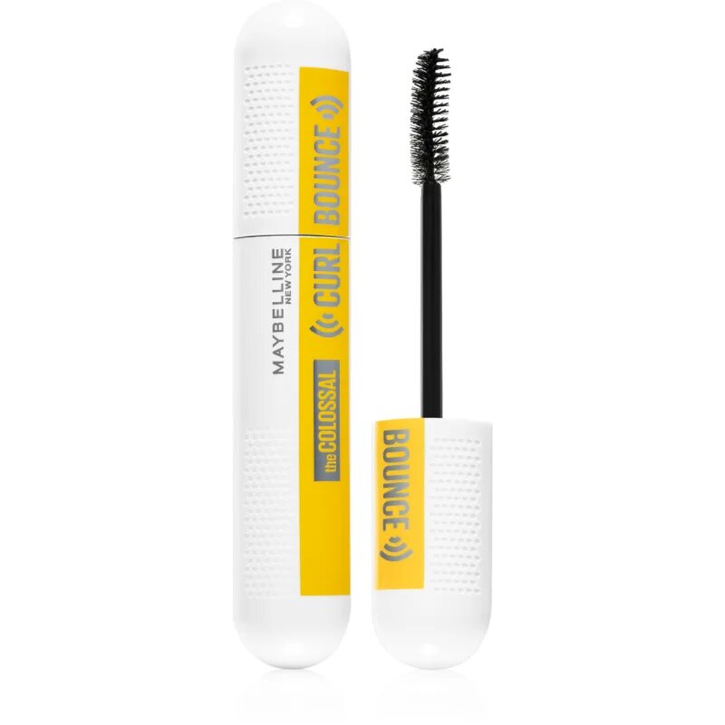 MAYBELLINE NEW YORK The Colossal Curl Bounce спирала за обем и извиване на мигли цвят 01 - Black 10 мл.