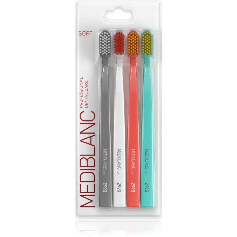 MEDIBLANC 2990 Soft четки за зъби софт 4 бр.