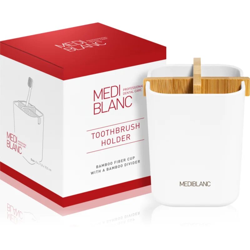 MEDIBLANC Dental Care стойка за четка за зъби White 1 бр.