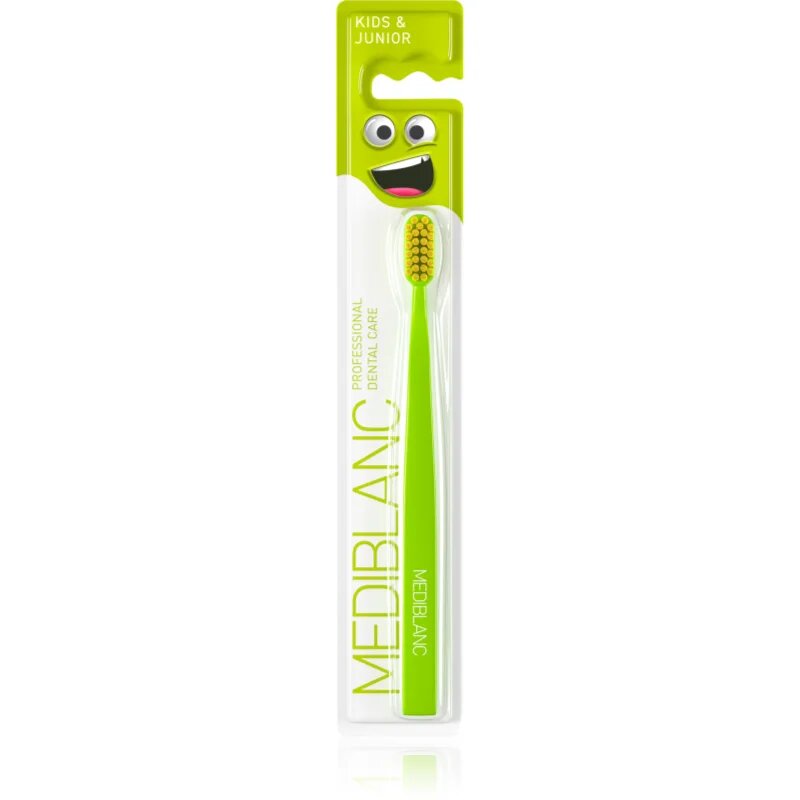 MEDIBLANC KIDS & JUNIOR Ultra Soft четка за зъби за деца ултра софт Green 1 бр.