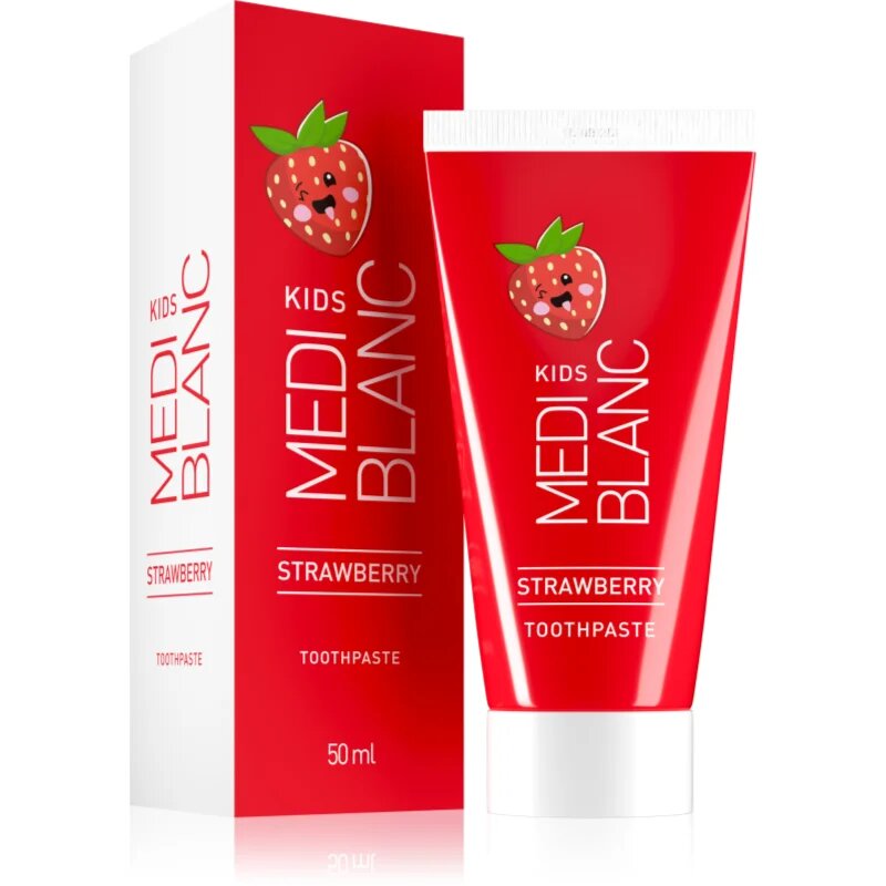MEDIBLANC Toothpaste KIDS детска паста за зъби Strawberry 50 мл.