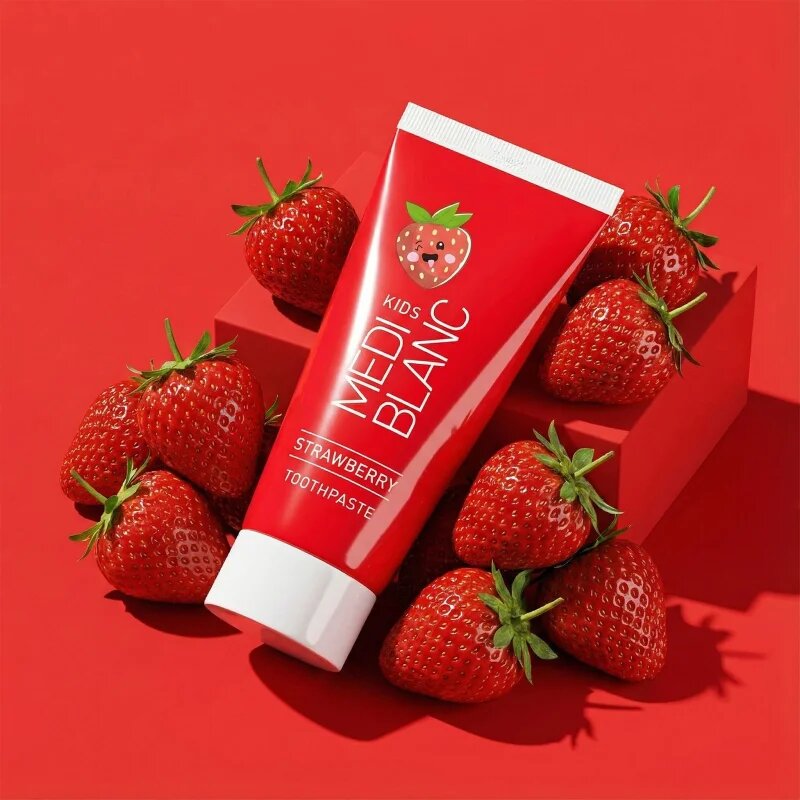 MEDIBLANC Toothpaste KIDS детска паста за зъби Strawberry 50 мл.