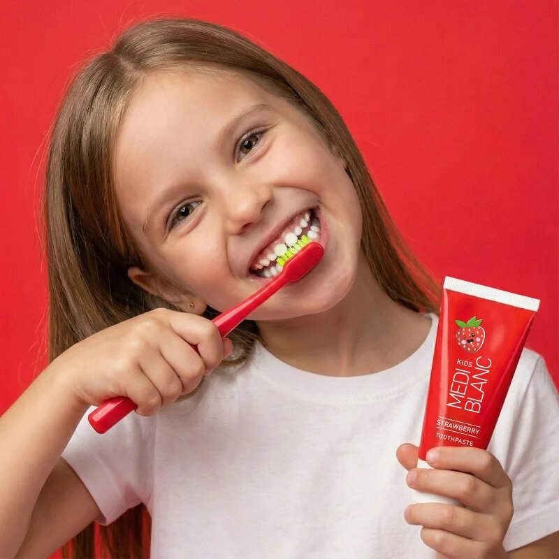 MEDIBLANC Toothpaste KIDS детска паста за зъби Strawberry 50 мл.