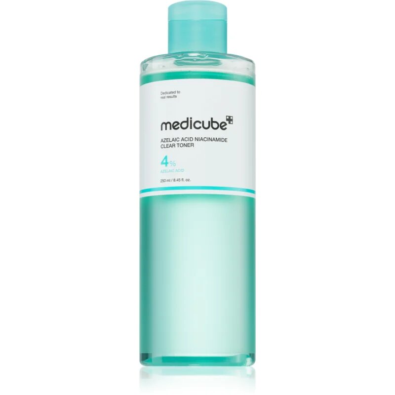 Medicube Azelaic Acid Niacinamide Clear Toner успокояващ тоник за регулиране на себума 250 мл.