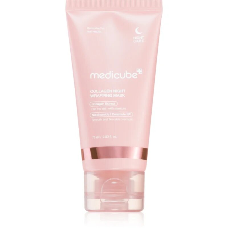 Medicube Collagen Night Wrapping Mask стягаща нощна маска с колаген 75 мл.