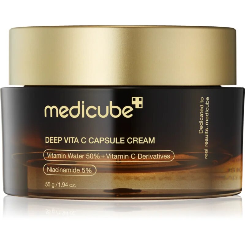 Medicube Deep Vita C Capsule Cream озаряващ крем за лице с хиперпигментация 55 гр.