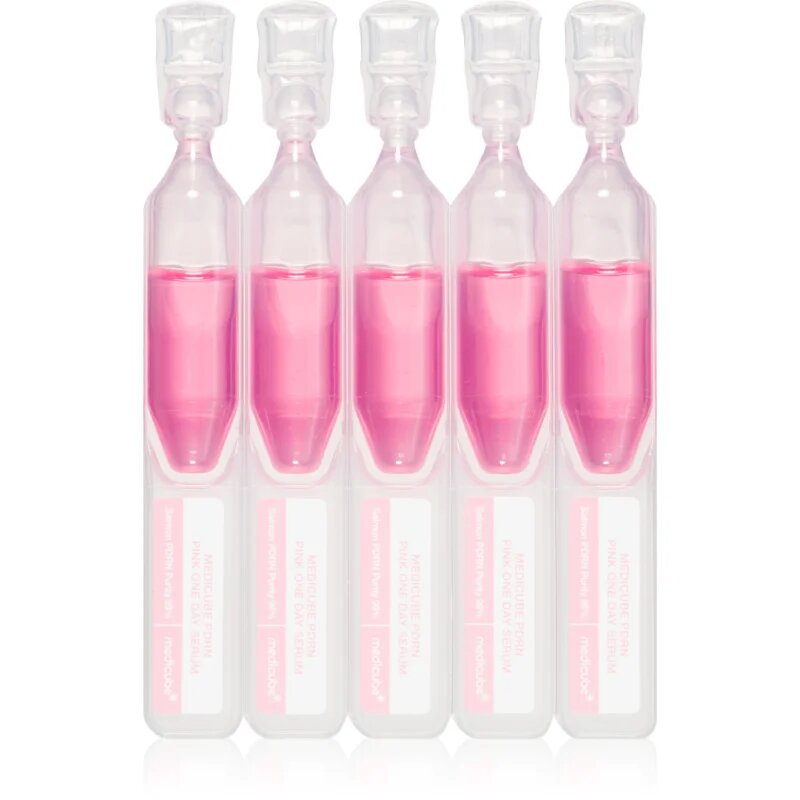 Medicube PDRN Pink One Day Serum възстановяващ серум за лице за освежаване и хидратация 10x1.5 мл.
