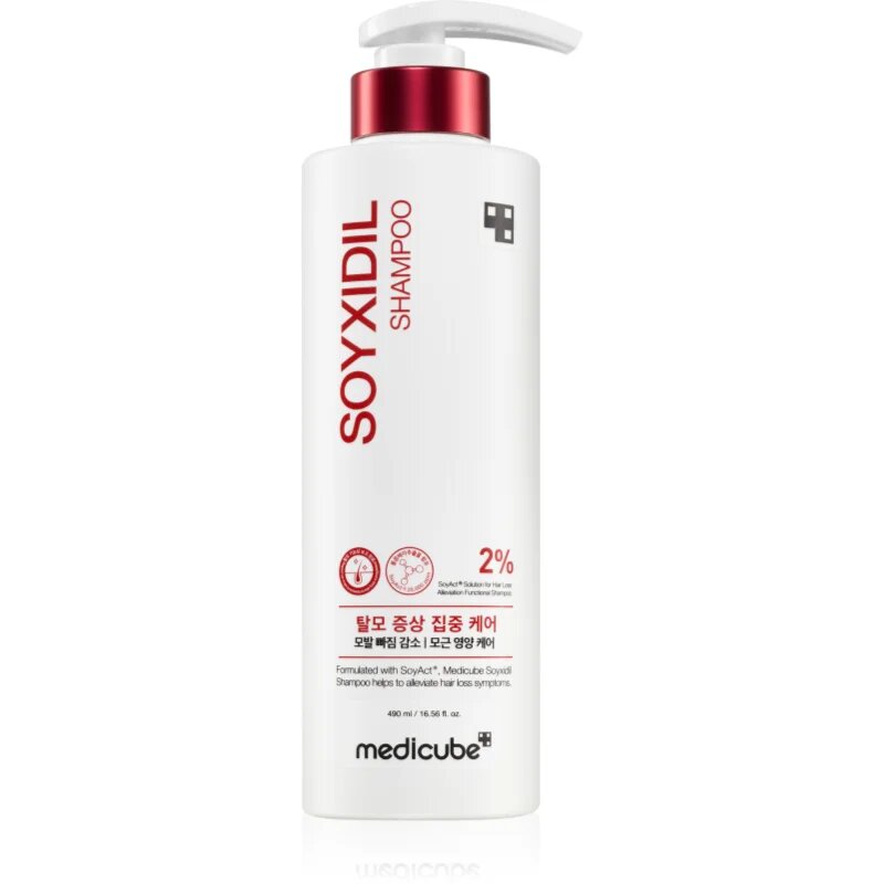 Medicube Soyxidil Shampoo подсилващ шампоан против косопад 490 мл.