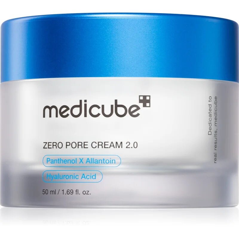 Medicube Zero Pore Cream 2.0 хидратиращ крем за лице за минимизиране на порите 50 мл.