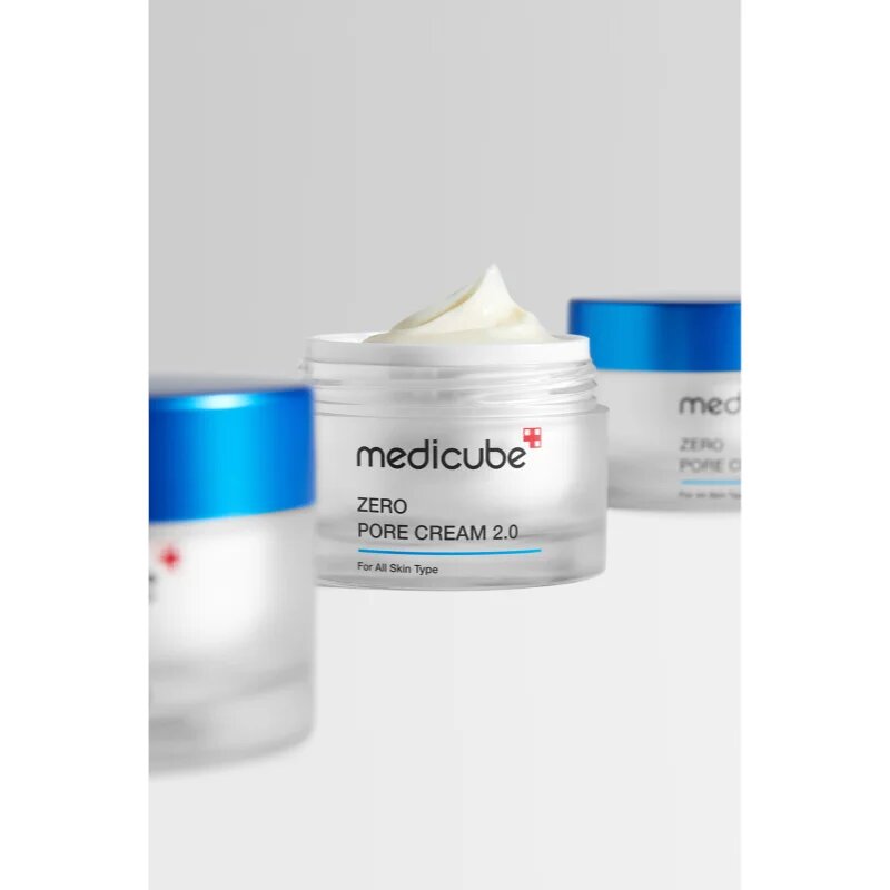 Medicube Zero Pore Cream 2.0 хидратиращ крем за лице за минимизиране на порите 50 мл.