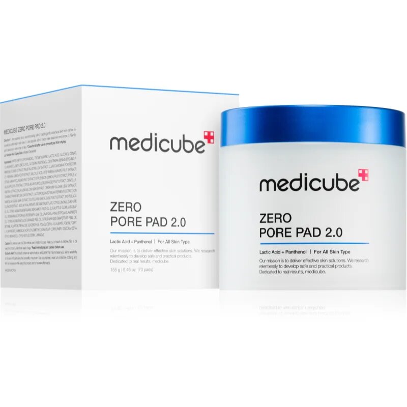 Medicube Zero Pore Pad ексфолиращи възглавнички за изглаждане на кожата и минимизиране на порите 70x1 бр.