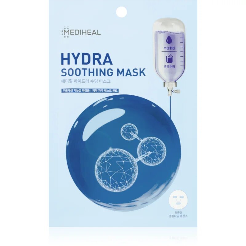 MEDIHEAL Soothing Mask Hydra хидратираща платнена маска 20 мл.