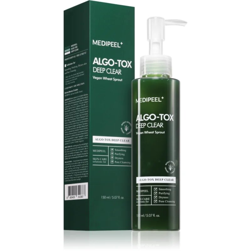 MEDIPEEL+ Algo-Tox Deep Clear почистваща пяна за лице 150 мл.