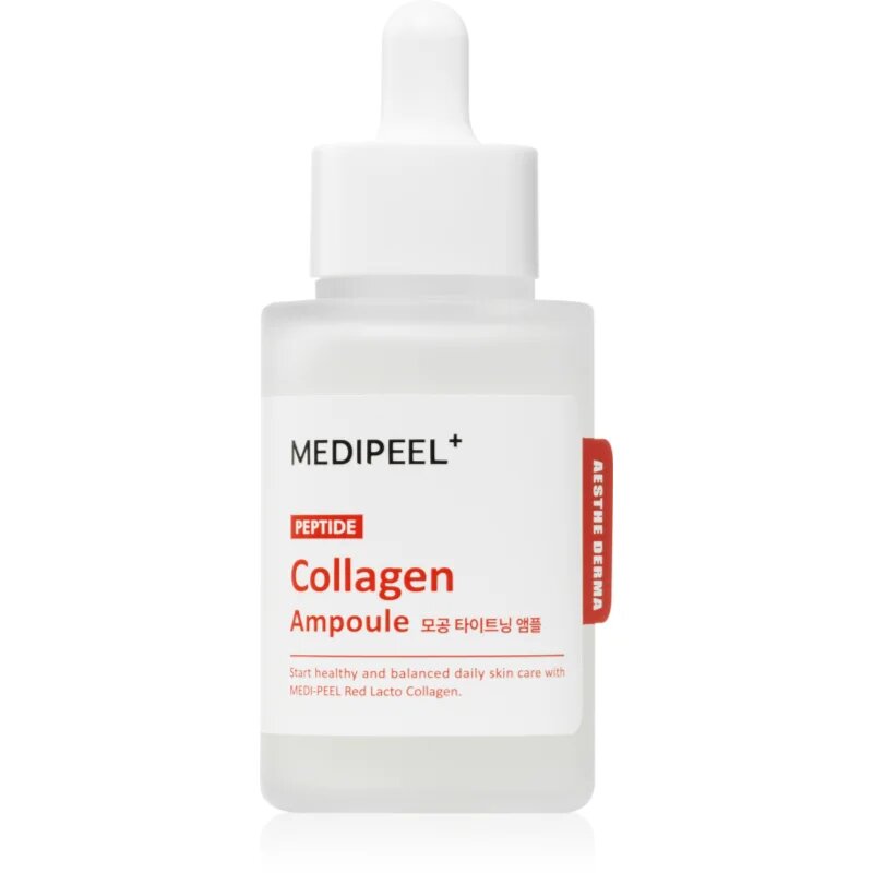 MEDIPEEL+ Red Lacto Collagen Tightening Ampoule хидратиращ и стягащ серум възстановяващ кожната бариера 50 мл.