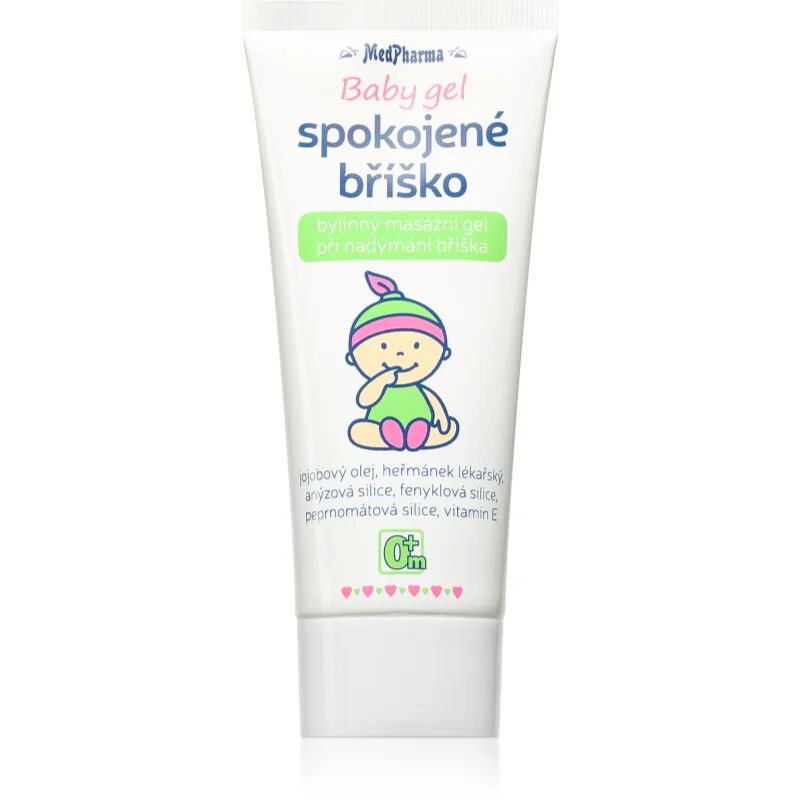 MedPharma baby gel Spokojené bříško масажен гел за деца от раждането им 100 мл.
