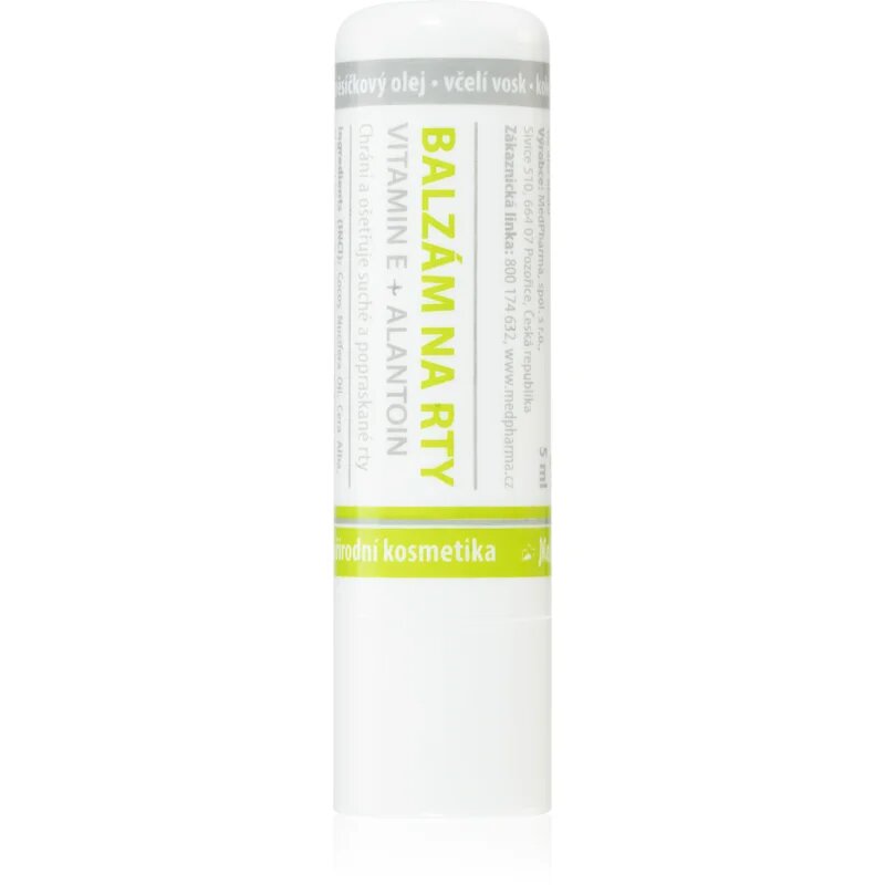 MedPharma Lip balm with vitamin E and allantoin балсам за устни с витамин Е 4.8 гр.
