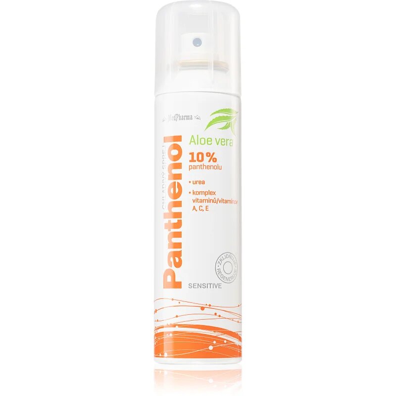 MedPharma Panthenol 10% Sensitive cooling spray спрей след слънчеви бани 150 мл.
