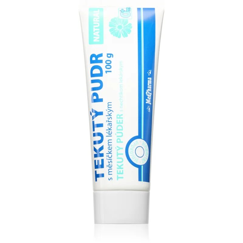 MedPharma Tekutý pudr NATURAL защитна детска пудра 100 гр.