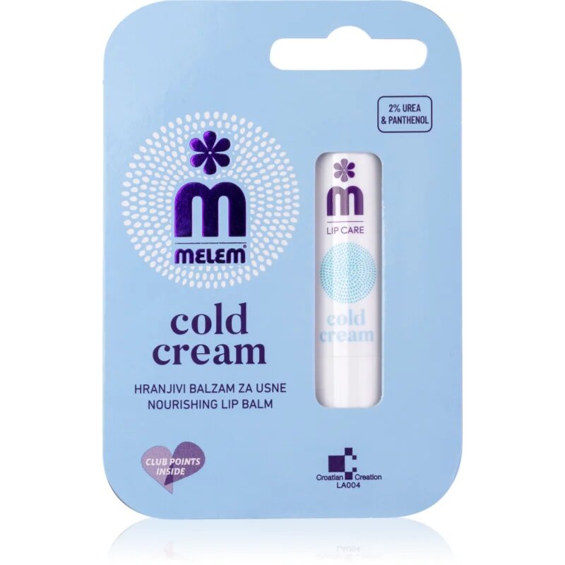 Melem Cold подхранващ балсам за устни 4.5 гр.