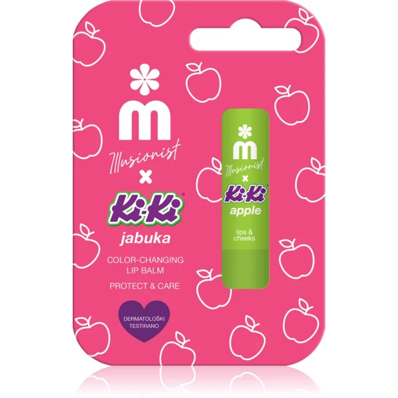 Melem KiKi Apple тониращ балсам за устни и скули 4.5 гр.