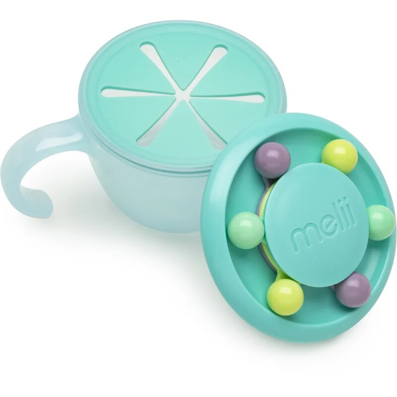 Melii Abacus Snack Container купичка за закуска Blue 200 мл.