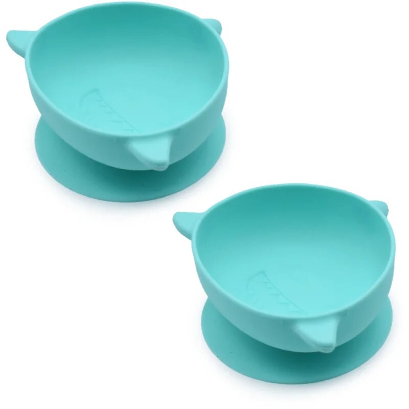 Melii Silicone Suction Bowl силиконова купичка с вендуза Shark 2x300 мл.