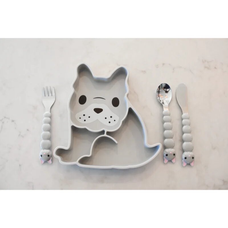 Melii Silicone Suction Plate чиния с вендуза Bulldog 1 бр.