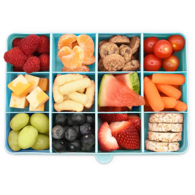 Melii Snackle Box кутийка за закуска Blue 1368 мл.