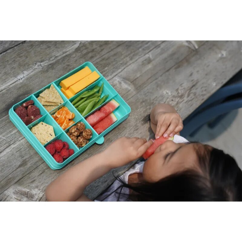 Melii Snackle Box кутийка за закуска Blue 1368 мл.