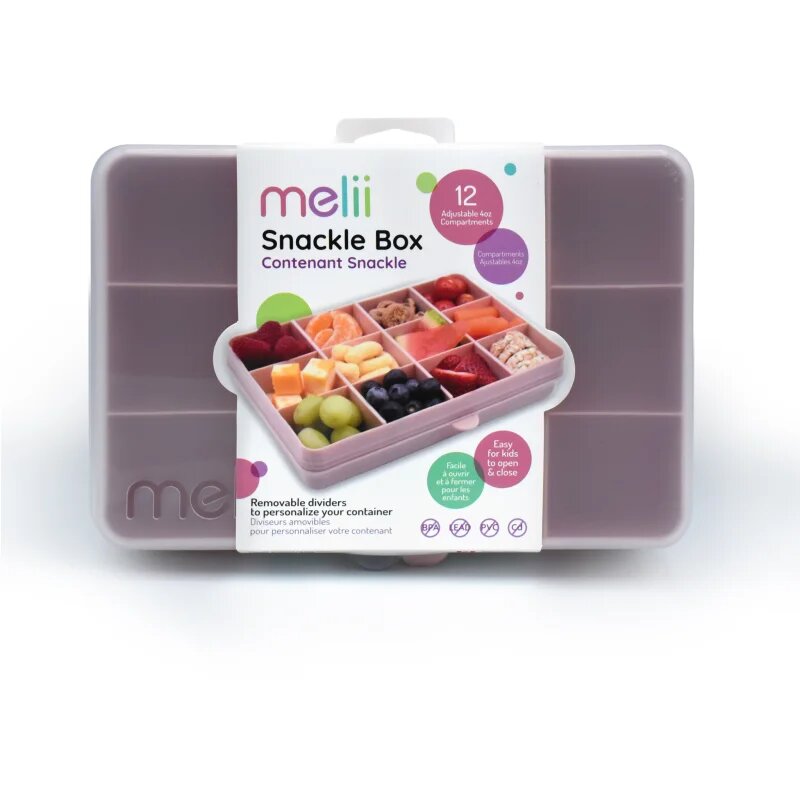 Melii Snackle Box кутийка за закуска Pink 1368 мл.