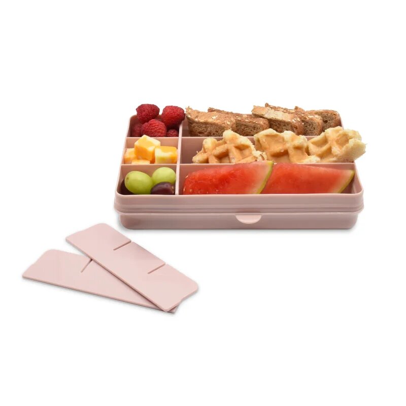 Melii Snackle Box кутийка за закуска Pink 1368 мл.