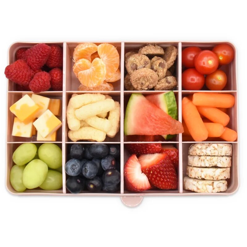 Melii Snackle Box кутийка за закуска Pink 1368 мл.