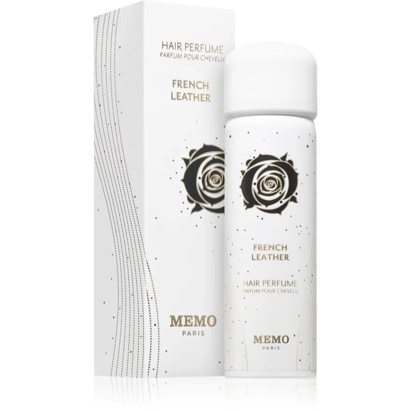 Memo Paris French Leather парфюмна мъгла за коса унисекс 80 мл.