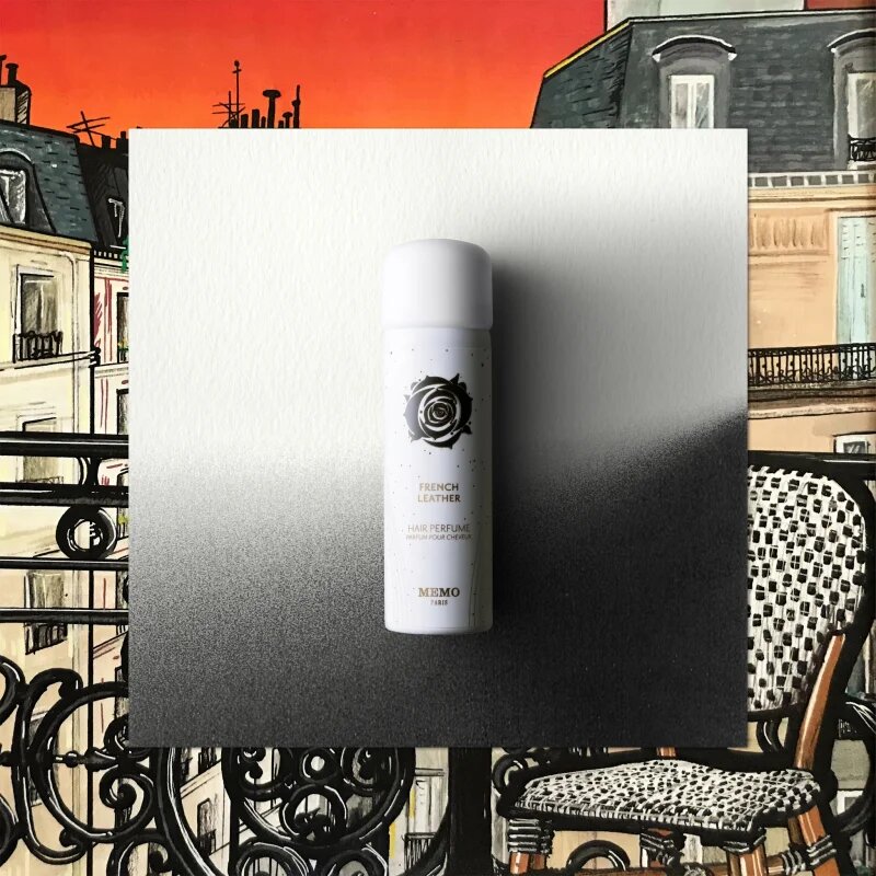 Memo Paris French Leather парфюмна мъгла за коса унисекс 80 мл.