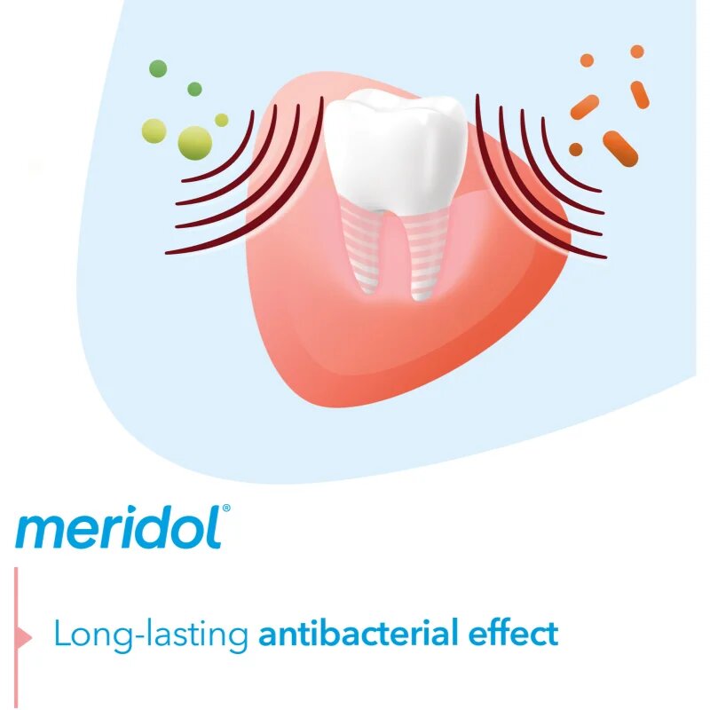 Meridol Complete Care вода за уста без алкохол 400 мл.