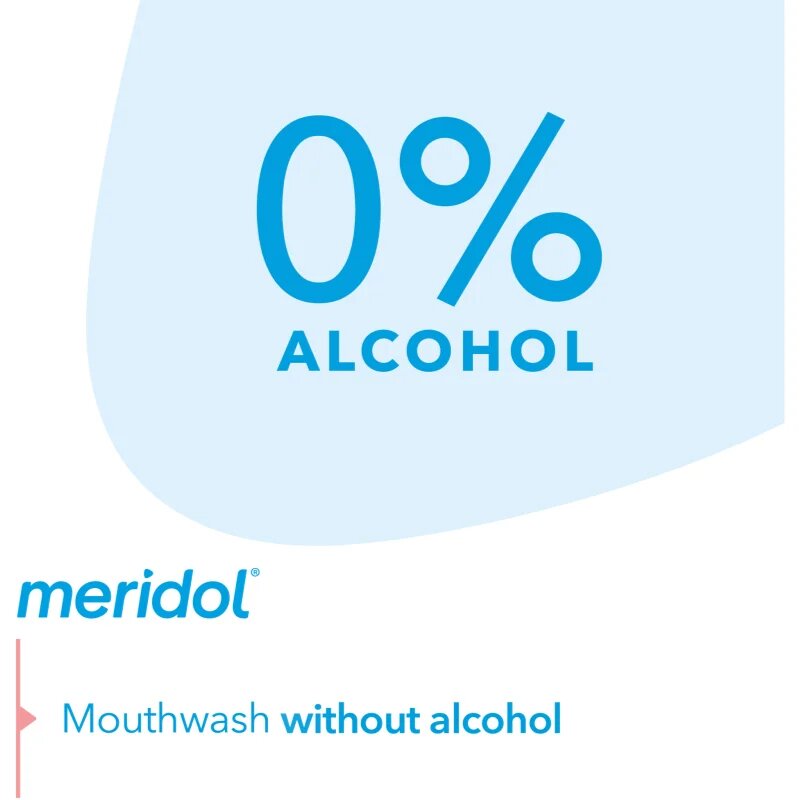 Meridol Complete Care вода за уста без алкохол 400 мл.